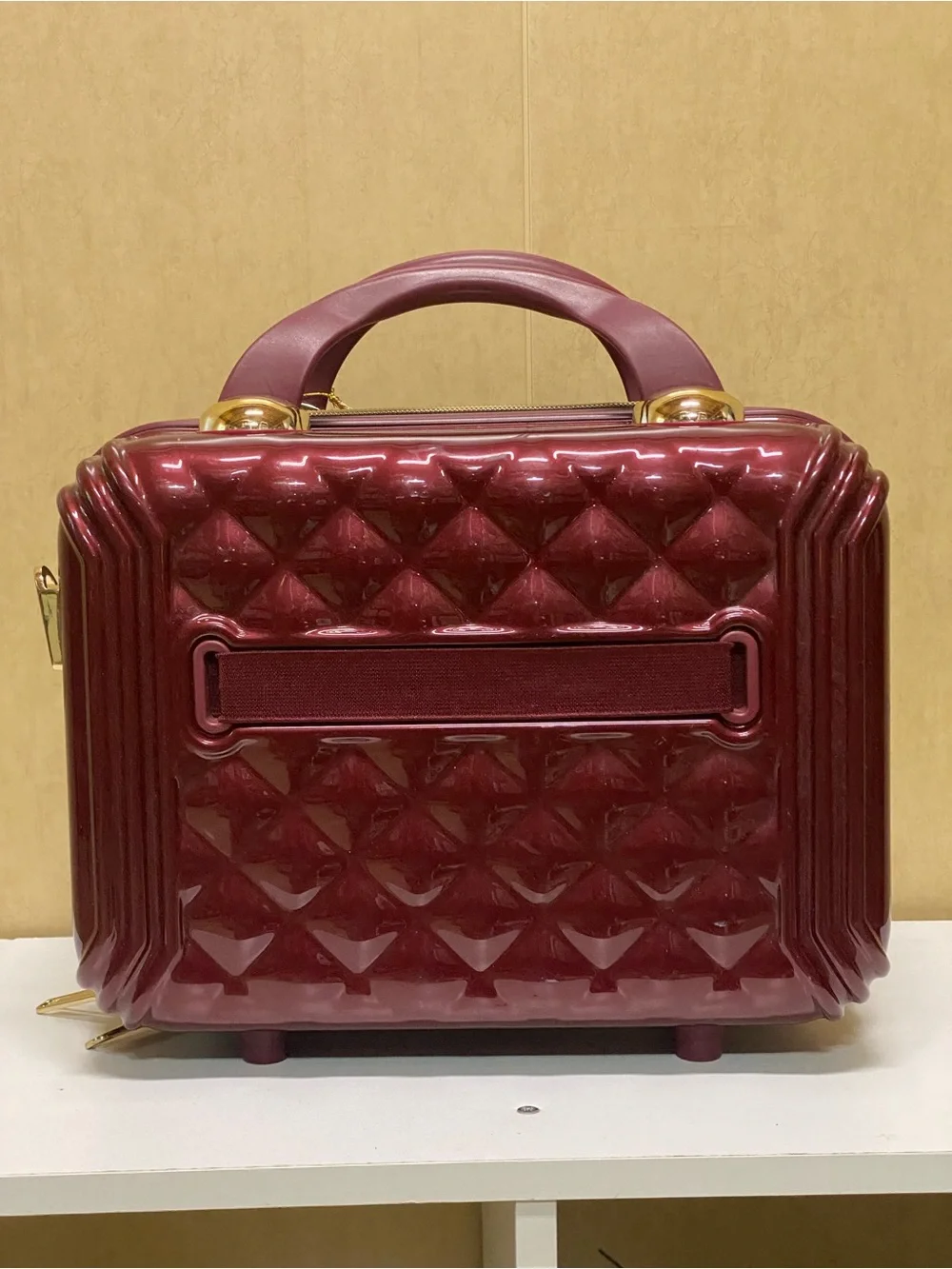 Triforce burgundy Hardside Beauty Case